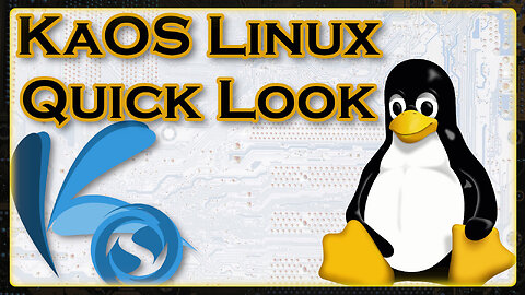 KaOS Linux, NOW with AC?