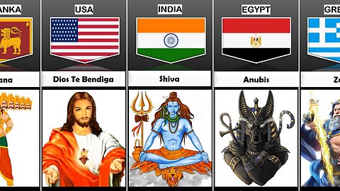 Gods From Different Countries