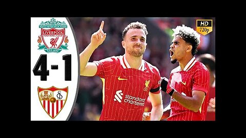 Liverpool vs Sevilla 4 1 Highlights & All Goals Club Friendlies 2024 HD mp4