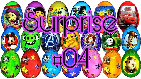 hello !!!! kiddies eggs surprise #04