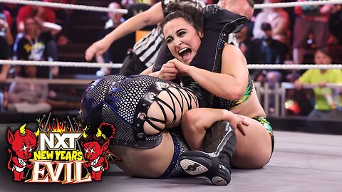 Lyra Valkyria retains against Blair Davenport_ NXT New Year’s Evil highlights