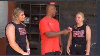 Colleyville Heritage Pitcher Lindesy McConnell & 2B Karine Morrison After Qualifying For State