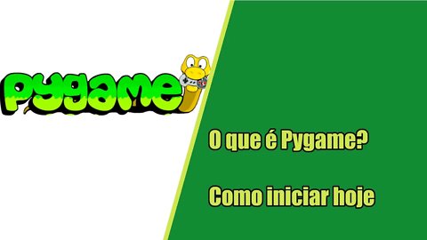 O que é Pygame?