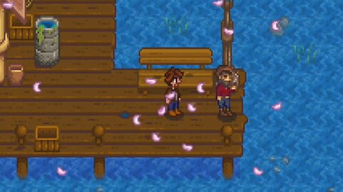 To The Beach Cutscene - Wind Weather[Male] | Stardew Valley