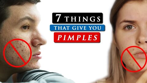 What causes PIMPLES on your face and how to GET RID OF IT