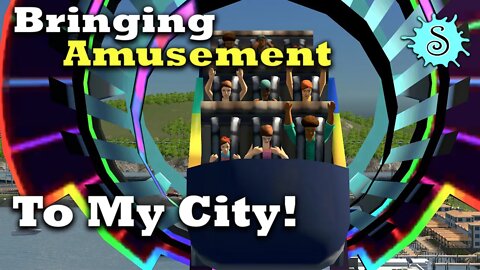 I detailed out an AMAZING amusement park in Cities Skylines | Welcome to Odyssey!