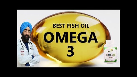 OMEGA 3 FISH OIL - Best Supplement - Benefit, side effects & Uses - Dr.Education (Hindi + Eng