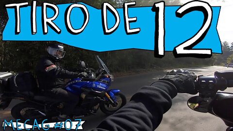 MECAG #07 Viagem de moto custom: O dia que a VIAGEM terminou com TIRO de DOZE