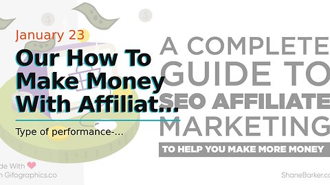 Our How To Make Money With Affiliate Marketing (2022 Tutorial) PDFs