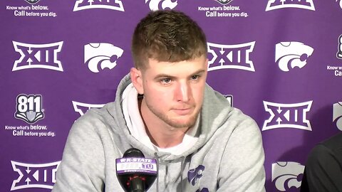 Kansas State Basketball | Brown, Stokes & Wade Postgame Press Conference| KSU 74, KU 67