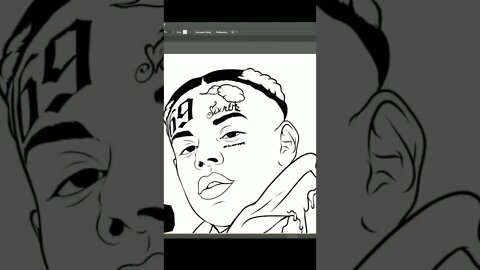 XXXTentacion Animate | Adobe illustrater #xxxtentacion #shorts