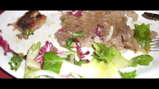 Blasian Babies DaDa Catania, Sicily Horse Steak!