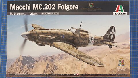 Unboxing The Macchi C.202 Folgore From Italeri In 1/32 Scale