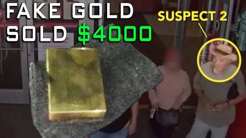 Fake Gold Bar Sold To Elderly Lady For $4,000