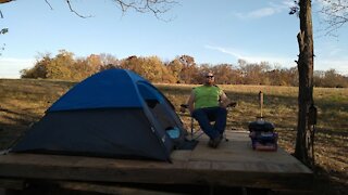 In the Bush #37 Platform Tent Camping