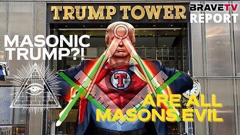 BraveTV REPORT - December 30, 2022 - IS TRUMP A SECRET MASON!?!