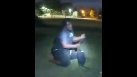 Innocent Black Fellow Attacks Female Sergeant With Knife And Is Shot For No Reason Whatsoever