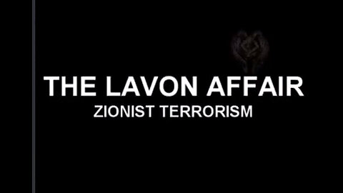 The Lavon Affair