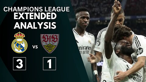 Stuttgart Faceoff Real Madrid for European Supremacy - Real Madrid 3 Stuttgart Full Analysis