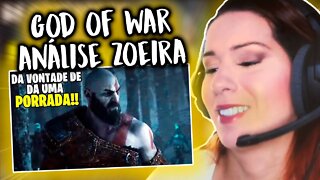 REACT - God of War Ragnarok (Part2) - Análise Zoeira