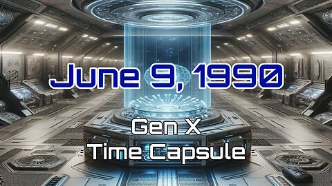 June 9th 1990 Gen X Time Capsule