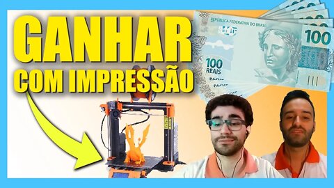 🔵 COMO GANHAR DINHEIRO COM IMPRESSÃO 3D?