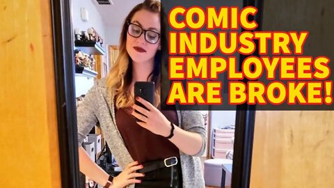 Mainstream Comic Editor Heather Antos Can't AFFORD A Computer For WORK