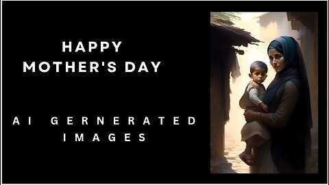 Mind Blowing AI Generated Images. Mother And Child. Happy Mother's Day.