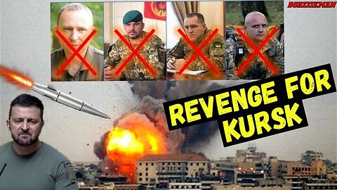 BRUTAL REVENGE Russia Eliminated Four Top Ukrainian Generals Responsible For The Attack On KURSK