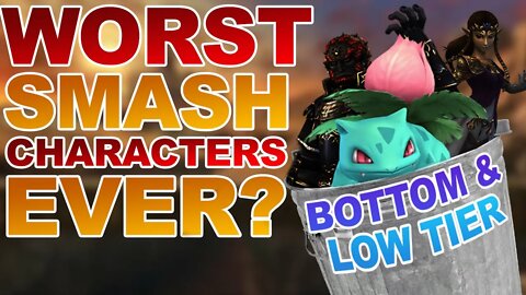 Mew2King's Brawl Tier List: the WORST Smash characters EVER?