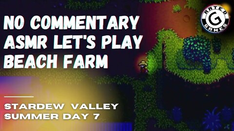 Stardew Valley No Commentary - Family Friendly Lets Play on Nintendo Switch - Summer Day 7