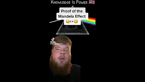 Proof of the mandela Effect