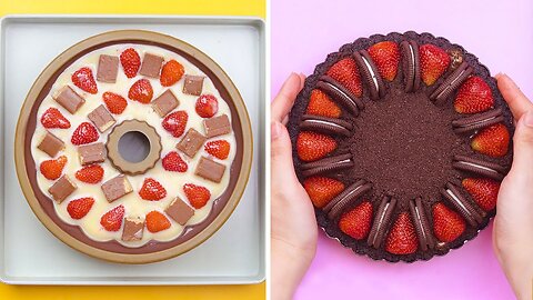 Trending Attractive Chocolate Cake Decorating _ Most Satisfying Cake Videos