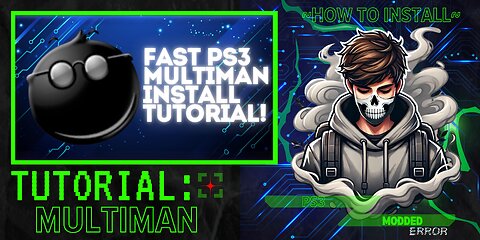 FAST PS3 MULTIMAN Install Tutorial!