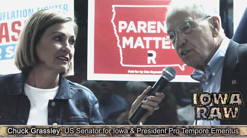 Kim Reynolds Endorses Senator Chuck Grassley for June 7th Primaries