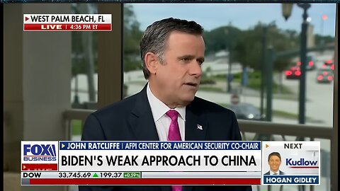 John Ratcliffe: CCP Police in America, Biden's Meeting with Xi