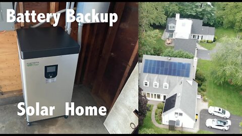 Battery Backup Net Zero Solar Home Fortress Power Sol-Ark inverter Q Cells