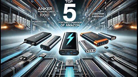 📺 Discover the Top 5 Best Portable Chargers of 2024 on Amazon! 📺