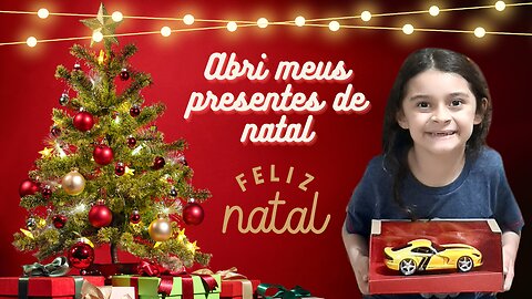 ABRI MEUS PRESENTES DE NATAL / FELIZ NATAL / NATAL 2022