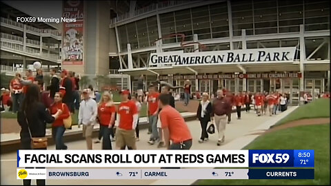 August 17, 2024 - Cincinnati Reds to Use Facial Recognition for Fans Who Don't Want to Carry Tickets