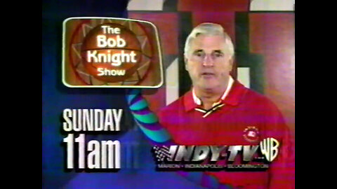 February 24, 1997 - Peyton Wells Chevy Tax Sale & Bob Knight WNDY Bumper