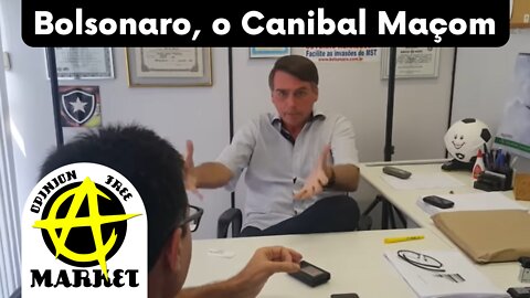 ESQUERDA desesperada ACUSA BOLSONARO de ser CANIBAL, depois de ACUSÁ-LO de ir na MAÇONARIA