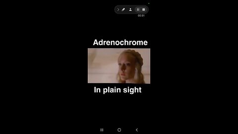 Adrenochrome HIDEN IN PLAIN SIGHT