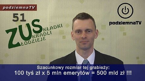 podziemna TV - ZUS zaskarżony do Trybunału Konstytucyjnego! #51 (08.05.2014)