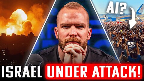 ISRAEL UNDER ATTACK!! Did Kamala Use AI At Her Rally?! + Trump Is Returning to X!