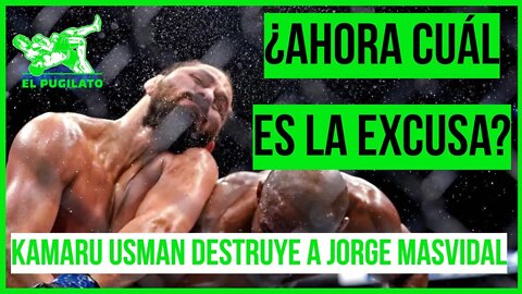 Kamaru Usman DESTRUYE a Jorge Masvidal- #UsmanvsMasvidal2