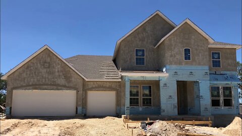 New Construction Follow Up, David Weekley Homes, Colton Plan, Kinder Ranch, Bulverde Tx