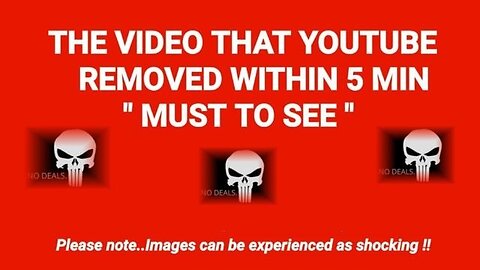 This Is One Of The Most Banned Videos On Youtube.