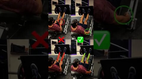 Leg press Mistake ❌ #shorts #workout #workoutmistakes