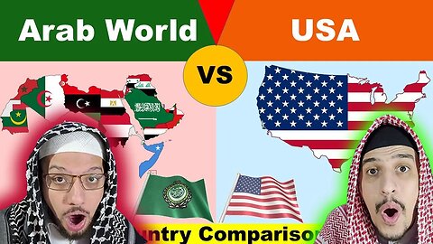 Arab Muslim Brothers Reaction To Arab World Vs United States | USA vs Arab World